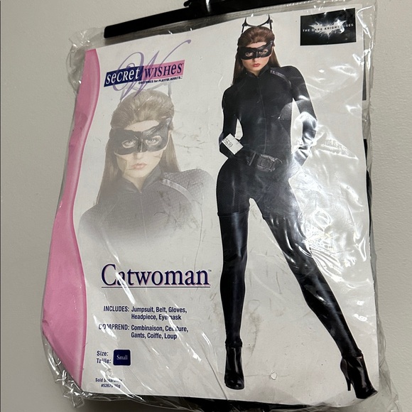Secret Wishes The Dark Knight Rises Catwoman costume Small Halloween - Picture 1 of 4